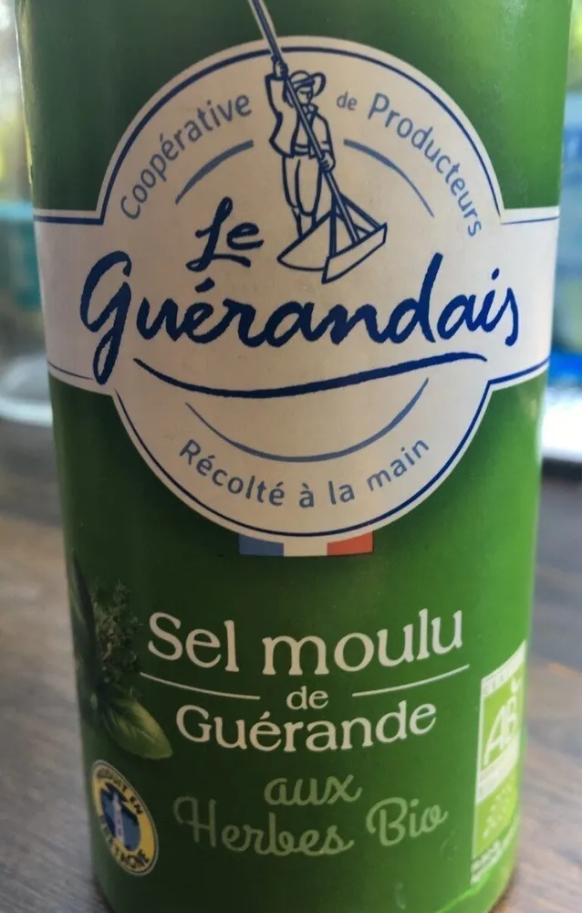 Sel moulu de guérande aux herbes bio