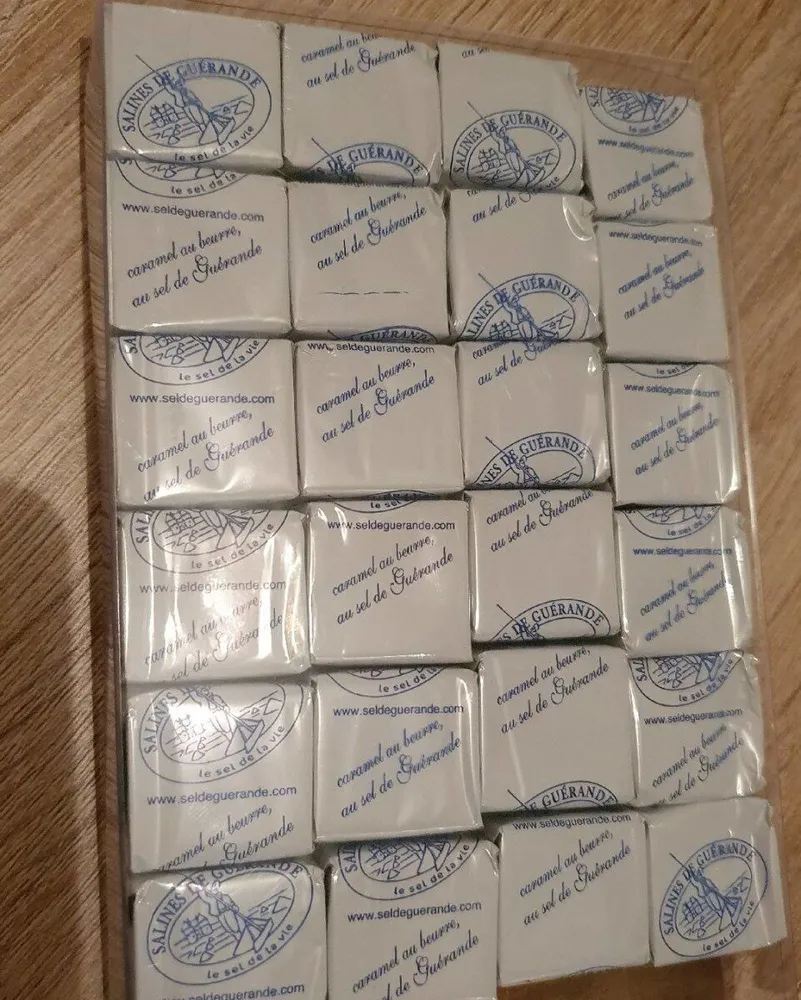 Caramels au beurre, salés au sel de Guérande