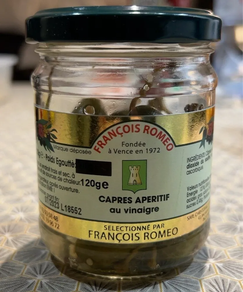 Capres Aperitif au vinaigre