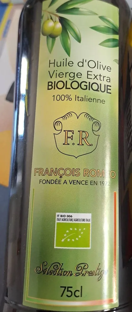 Huile d'olive vierges extra