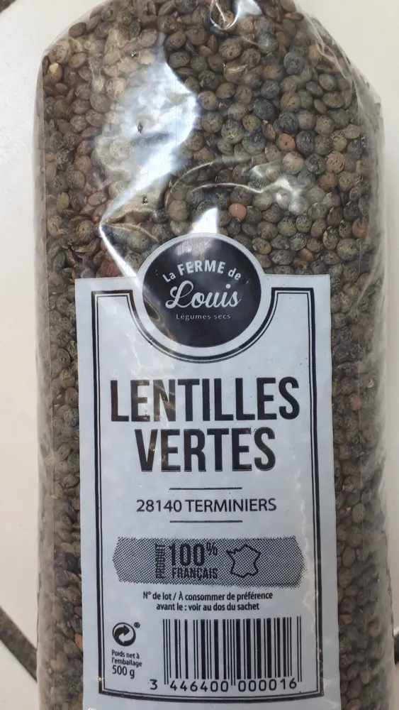 Lentilles vertes