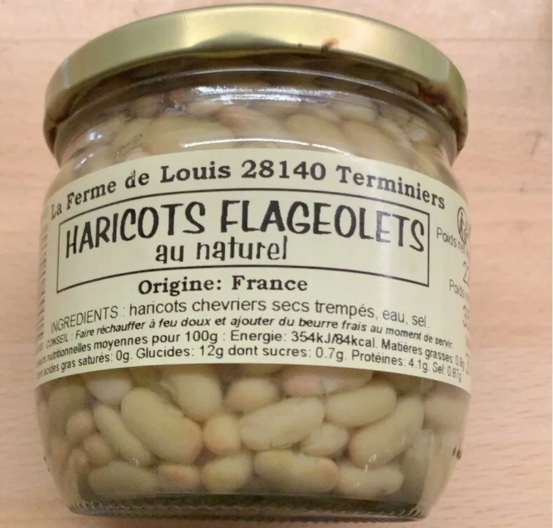Haricots flagolets