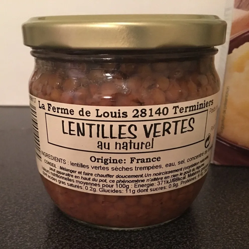 Lentilles vertes