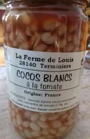 Cocos blancs à la tomate