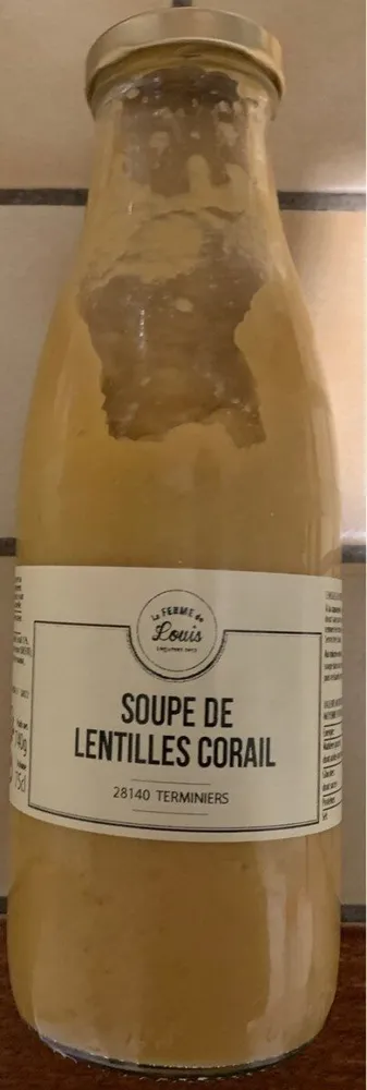Soupe de Lentilles Corail