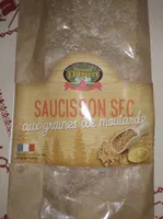 Saucisson sec aux graines de moutarde 2%