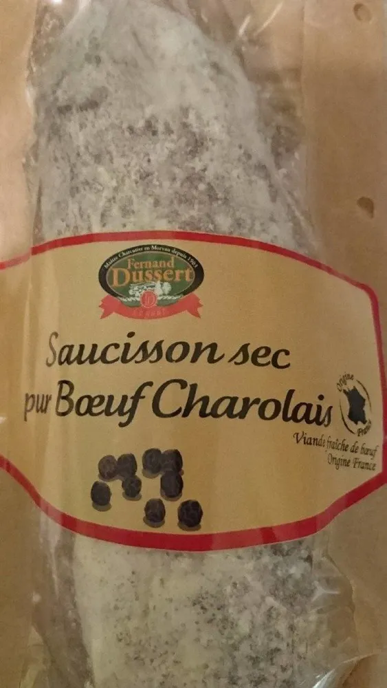 Saucisson sec pur boeuf Charolais