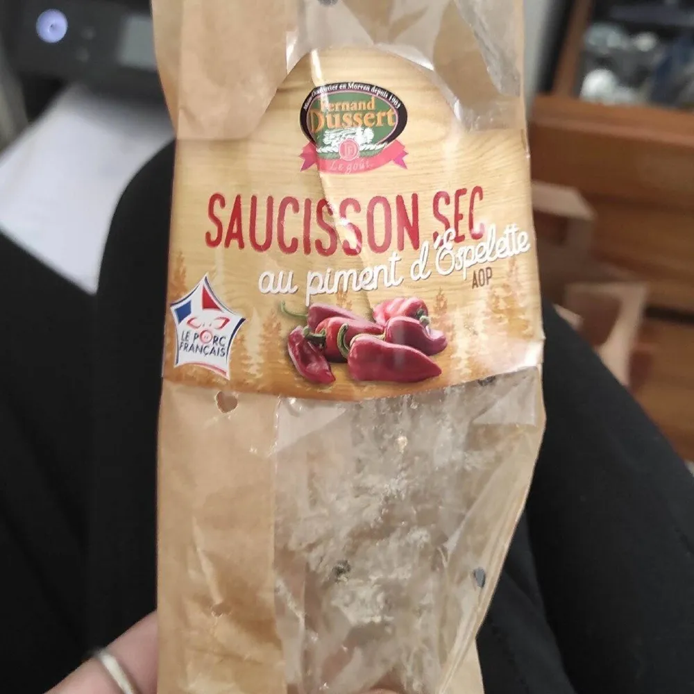 Saucisson sec piment d'Espelette