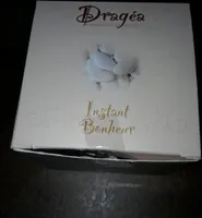 Dragées chocolat vernis rose fuchia