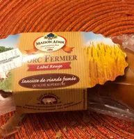 Saucisse de viande fumee