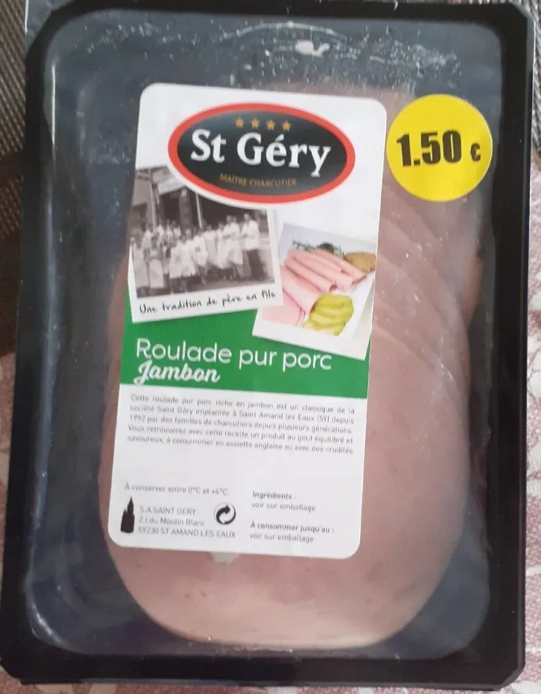 Roulade pur porc
