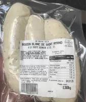 Boudin blanc de saint amand à la truffe blanche d'été 2%