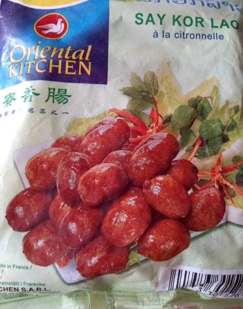 Say kor lao à la citronnelle