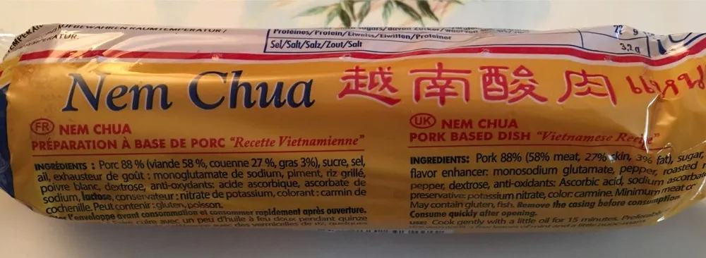 Nem Chua Vietnamienne