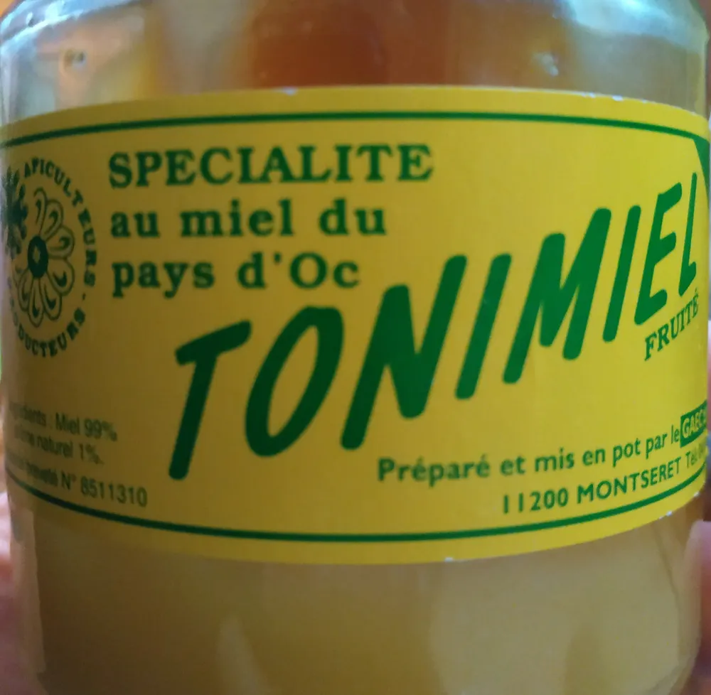 Tonimiel Fruité à l'orange