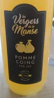 Pomme coing pur jus