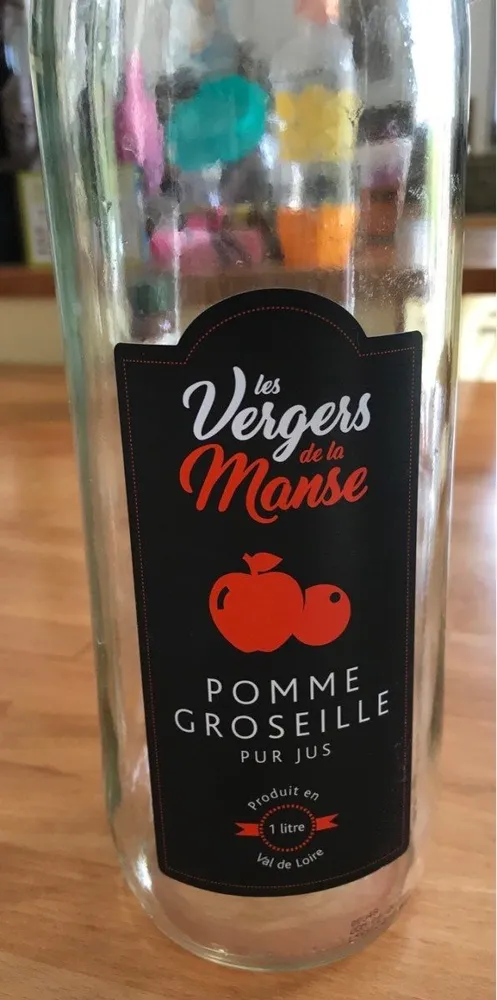 Jus pomme/groseille
