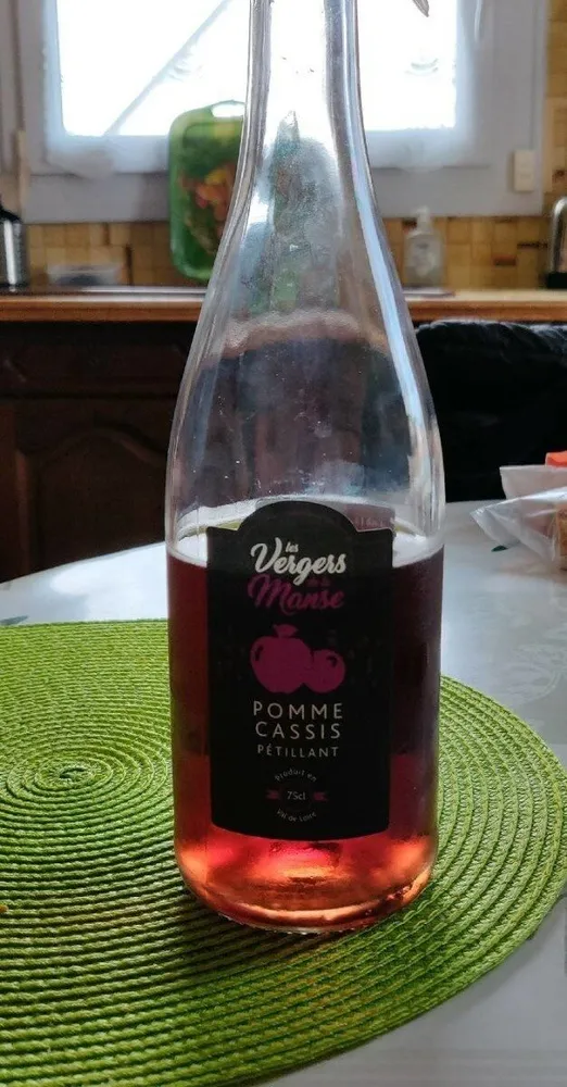 Pomme cassis pétillant