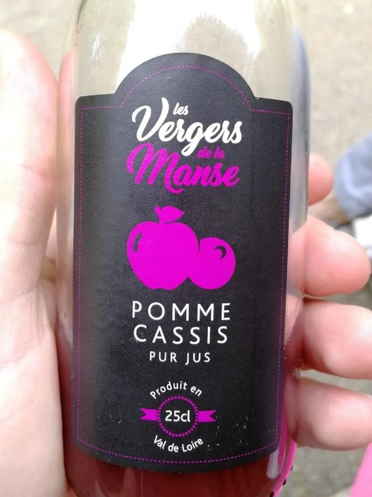 pomme cassis pur jus
