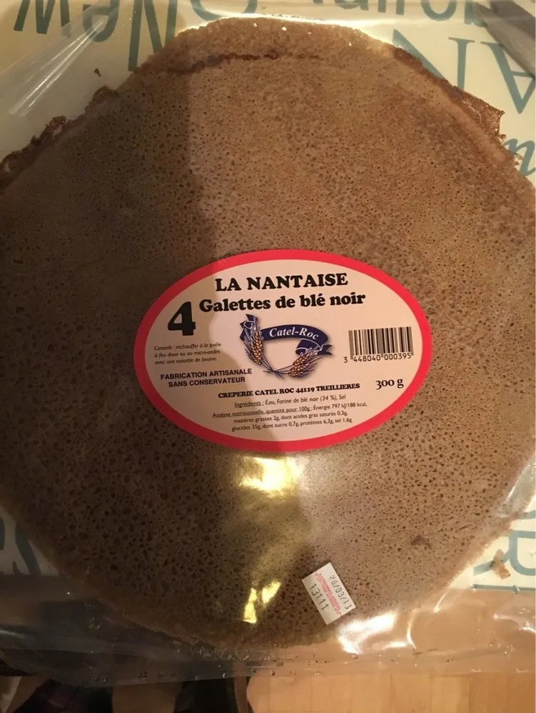 La Nantaise - 4 Galettes de Blé Noir