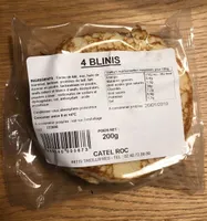 4 Blinis CATEL ROC