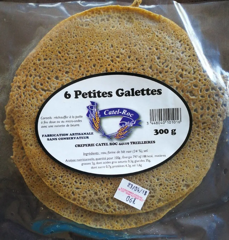 6 Petites Galettes Catel-Roc
