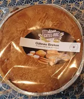 Gâteau Breton fourré crème de pruneaux