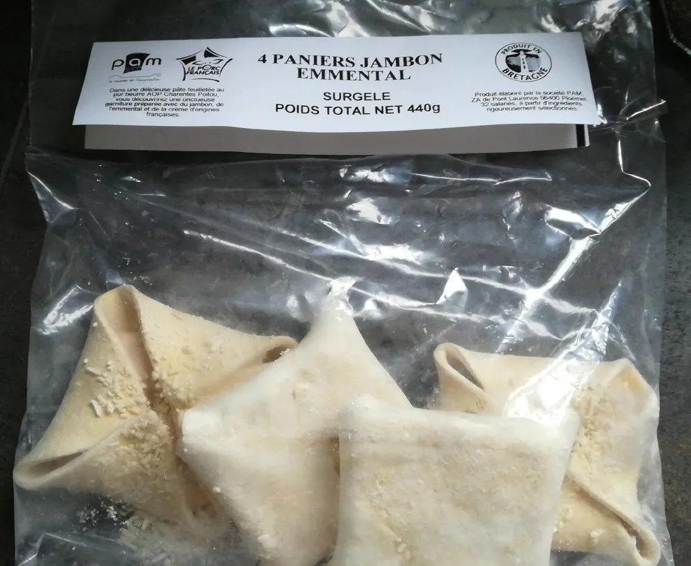 Paniers jambon emmental