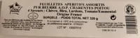 Feuilletés apéritifs assortis