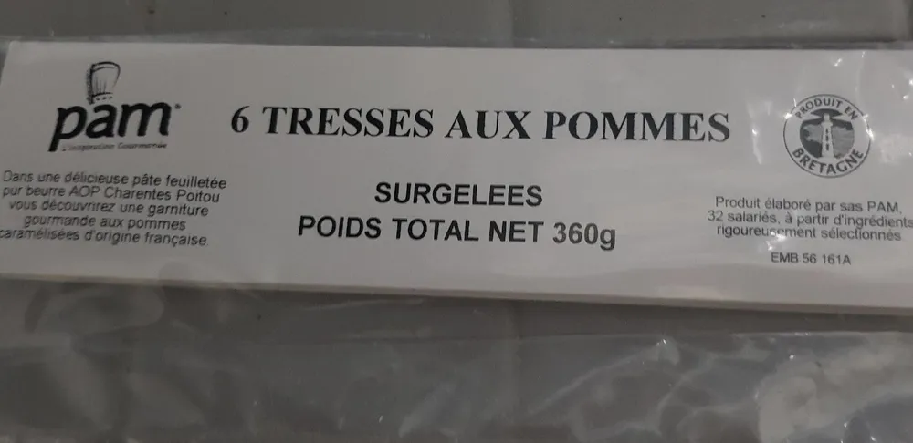 Tresses aux pommes