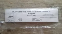 Galette des rois poire frangipane chocolat