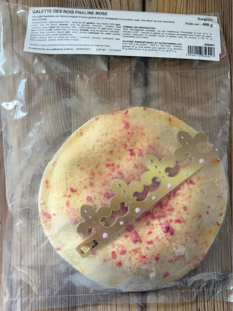Galette des Rois Praline Rose
