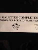 4 galettes complétes