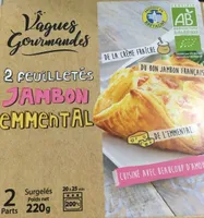 Feuilletes jambon emmental