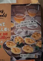 Mini coquilles aux noix de saint jacques