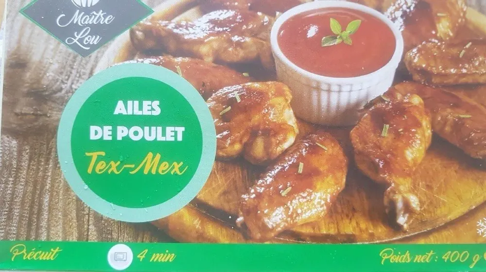 Ailes de Poulet Tex-Mex