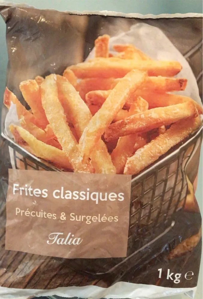 Frites classiques