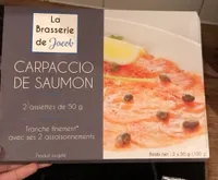 Carpaccio de saumon