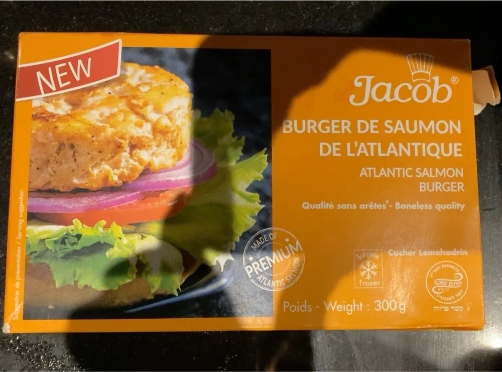 BURGER DE SAUMON DE L’ATLANTIQUE