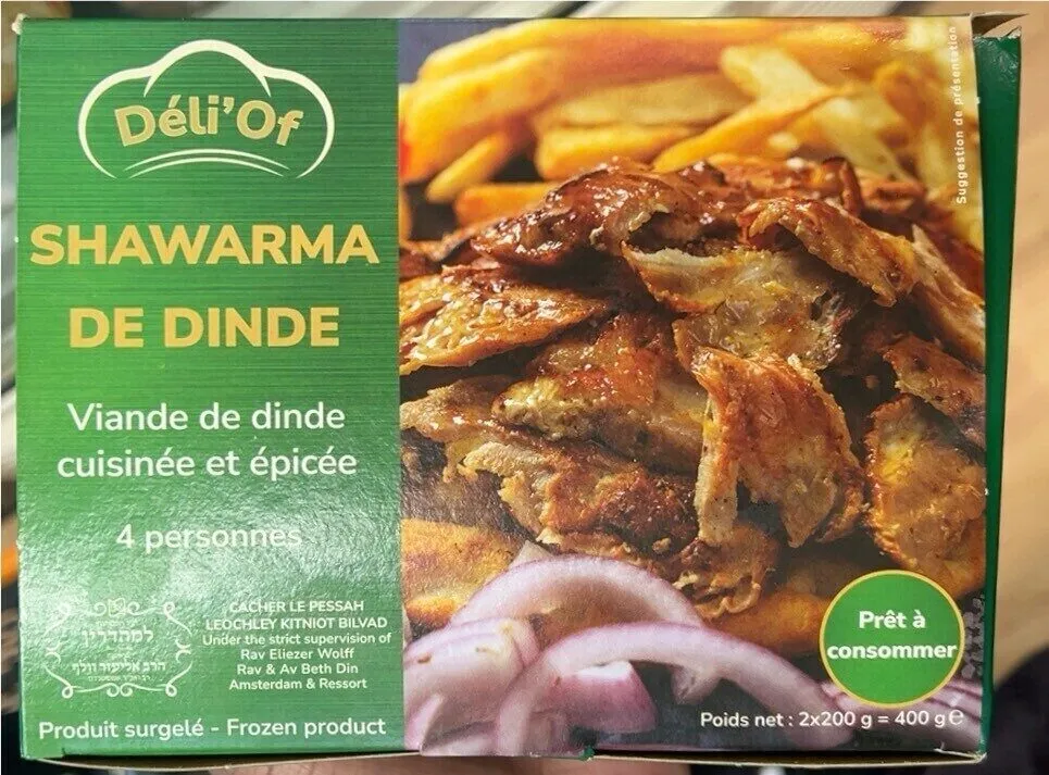 Shawarma de dinde