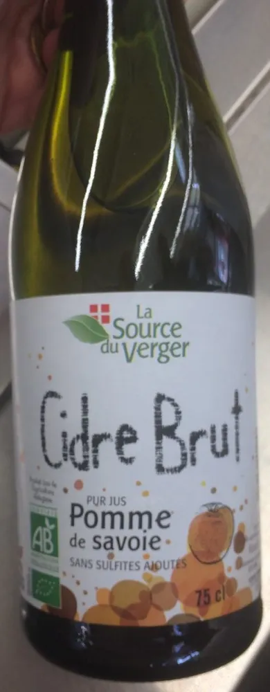 Cidre brut bio
