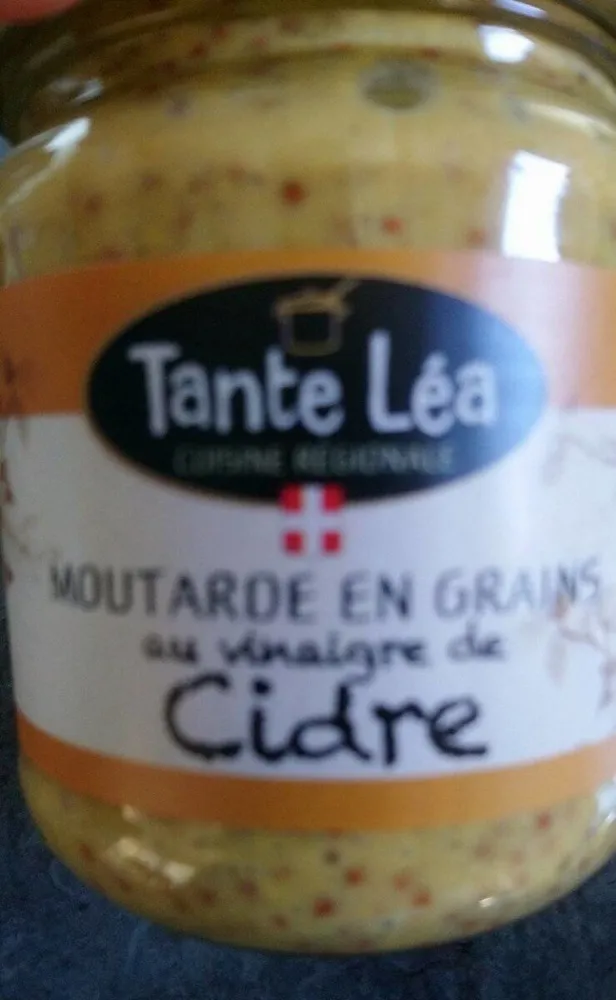 Moutarde en grains au vinaigre de cidre