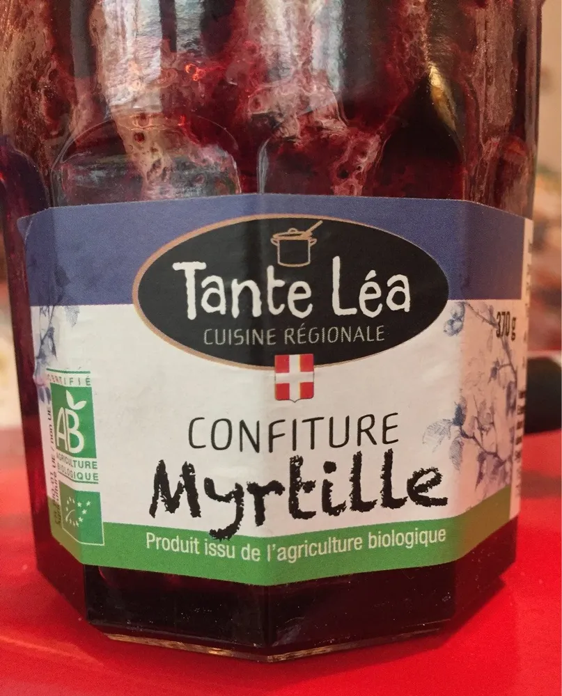 Confiture myrtille