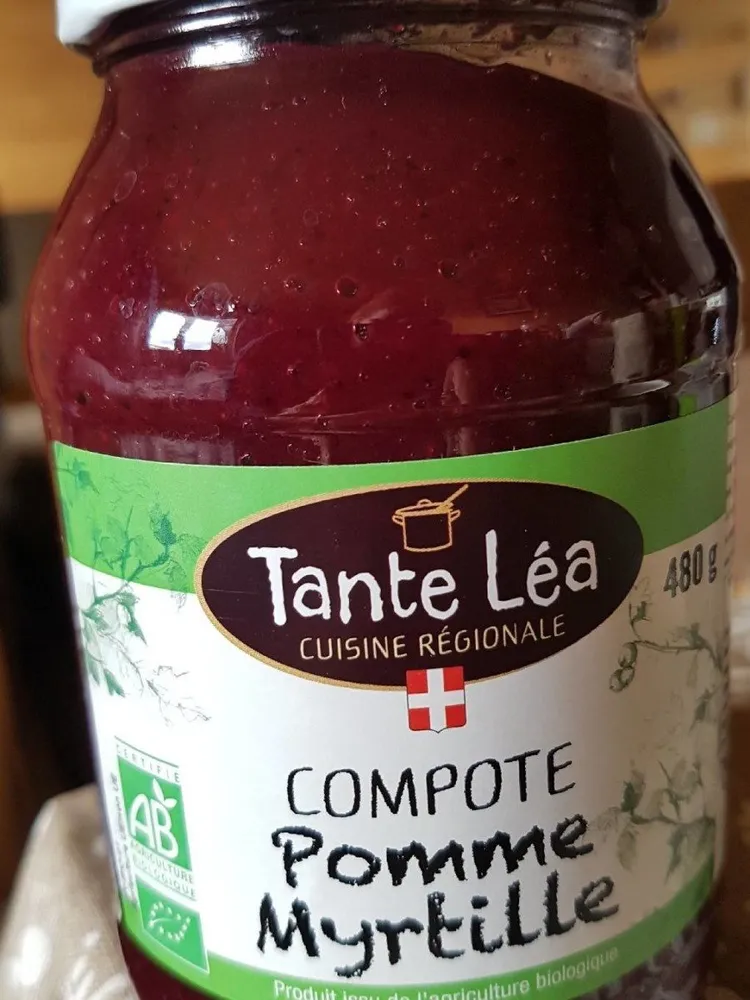 Compote Pomme Myrtille