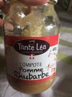 Compote pomme rhubarbe