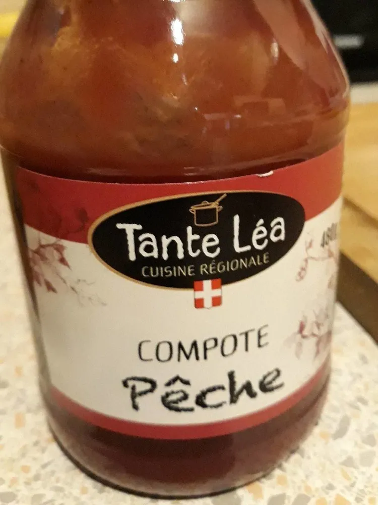 compote pêche