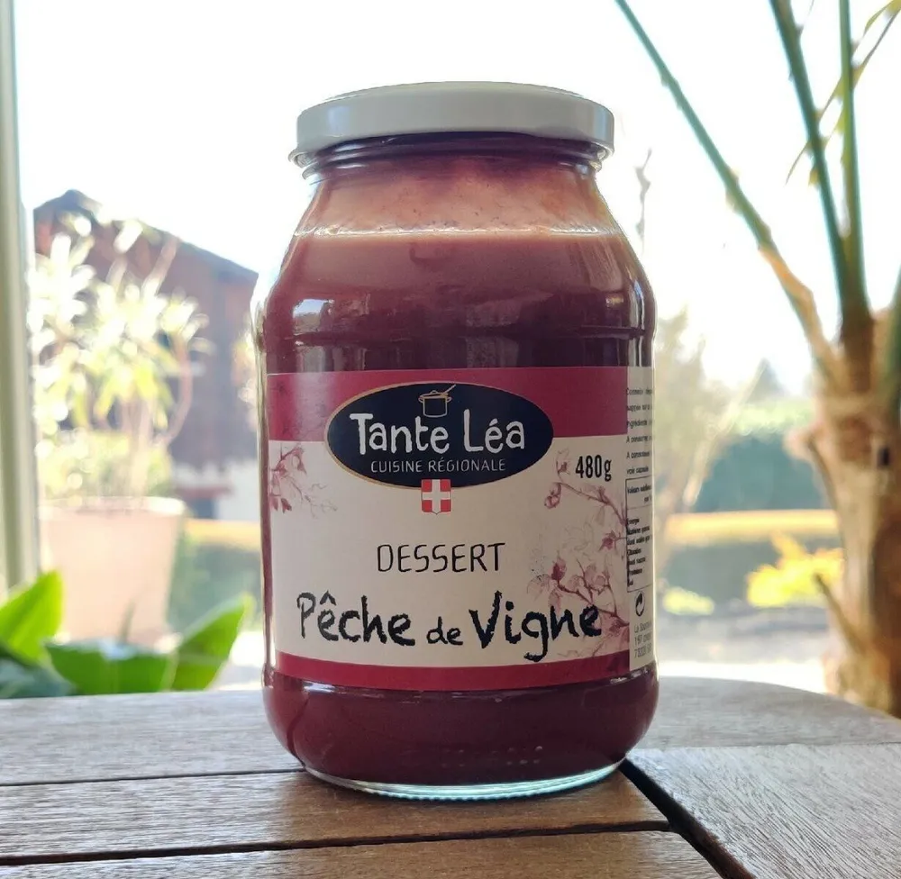Dessert Pêche de Vigne