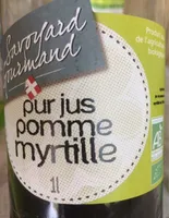 Pur jus pomme myrtille