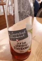 Pur jus pomme framboise