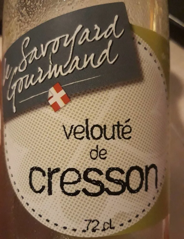 Velouté de cresson